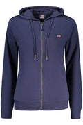 NORWAY 1963 FELPA CON ZIP DONNA BLU - Grandi Firme Lab