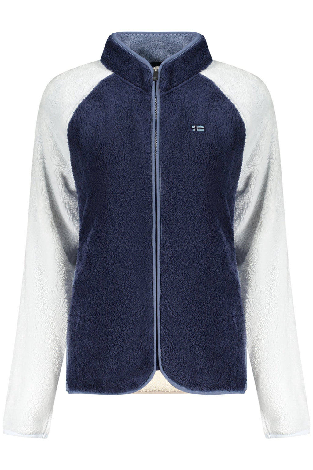 NORWAY 1963 FELPA CON ZIP DONNA BLU - Grandi Firme Lab