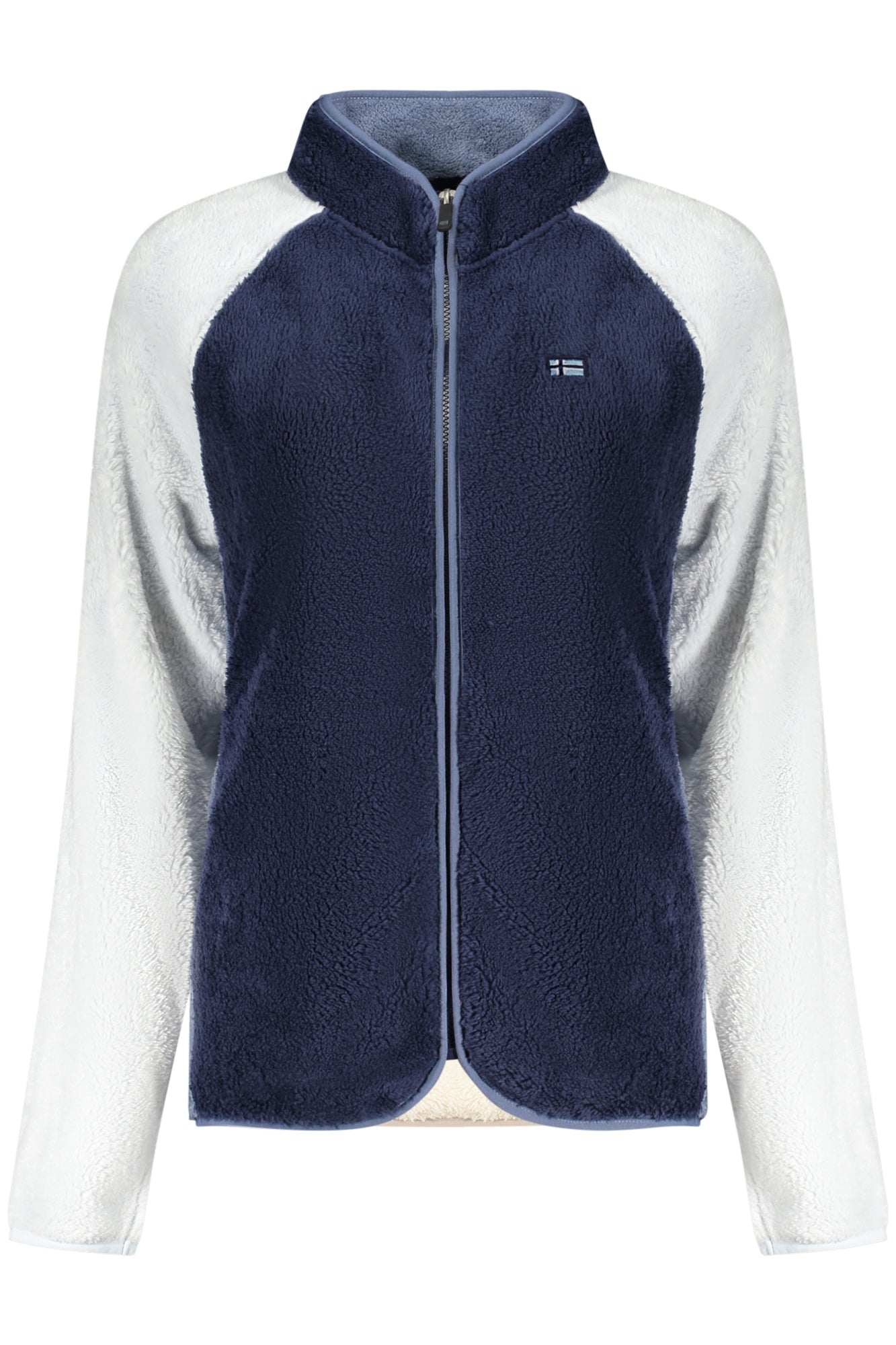 NORWAY 1963 FELPA CON ZIP DONNA BLU - Grandi Firme Lab