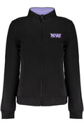 NORWAY 1963 FELPA CON ZIP DONNA NERO - Grandi Firme Lab