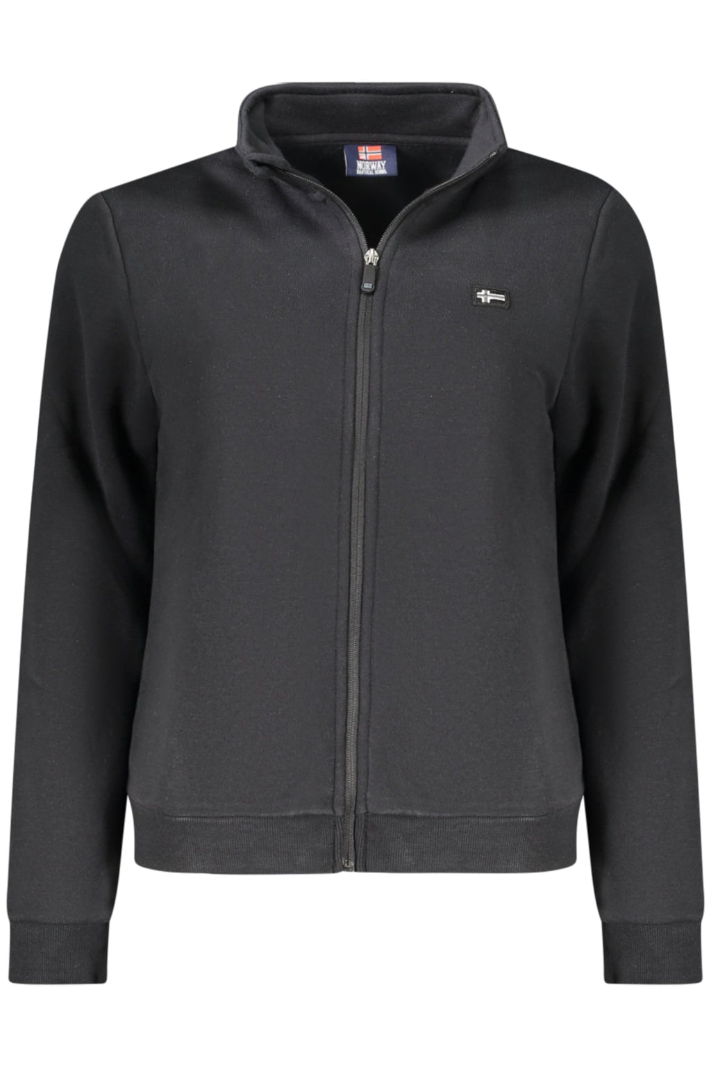 NORWAY 1963 FELPA CON ZIP DONNA NERO - Grandi Firme Lab