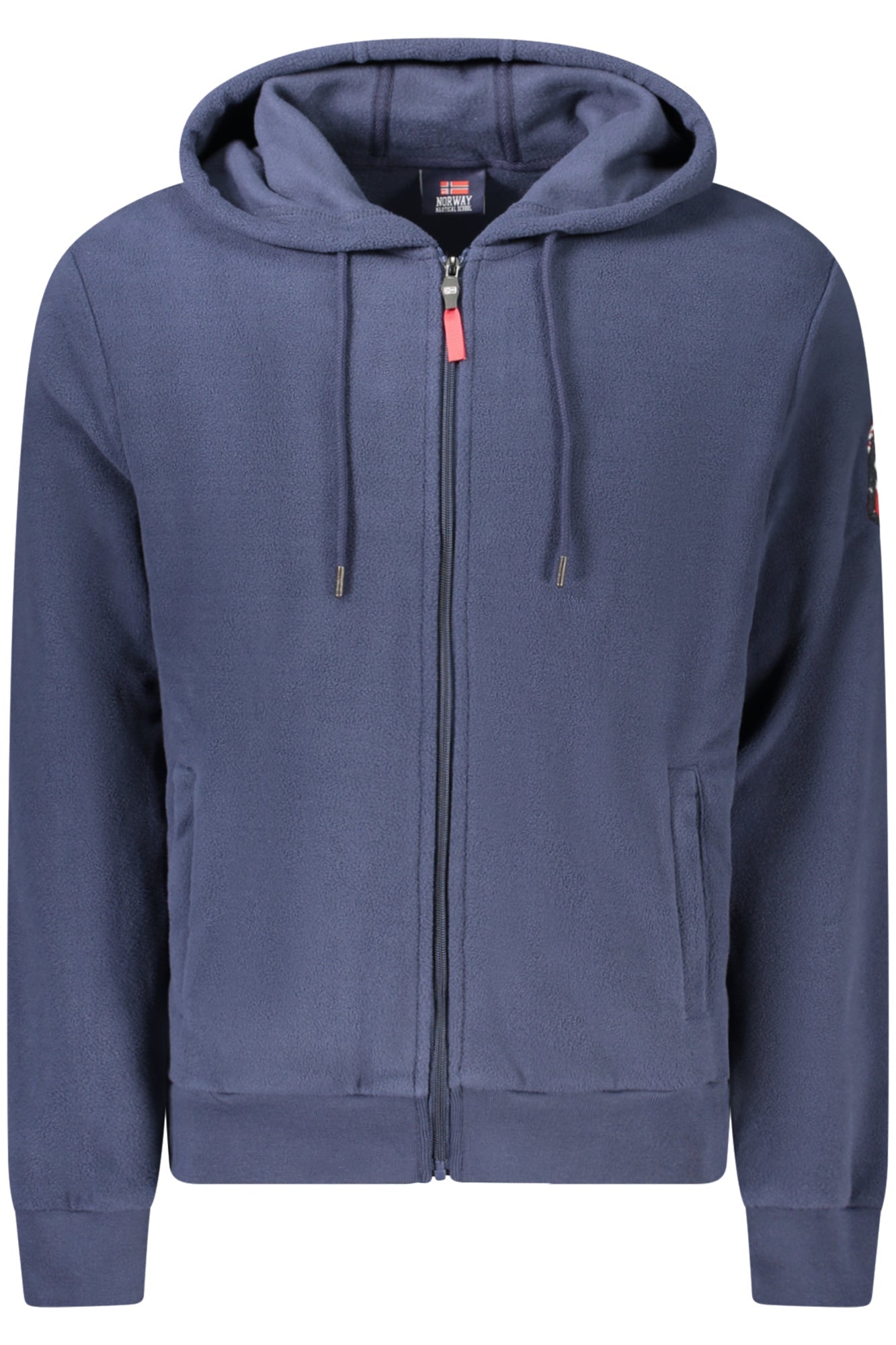 NORWAY 1963 FELPA CON ZIP UOMO BLU - Grandi Firme Lab