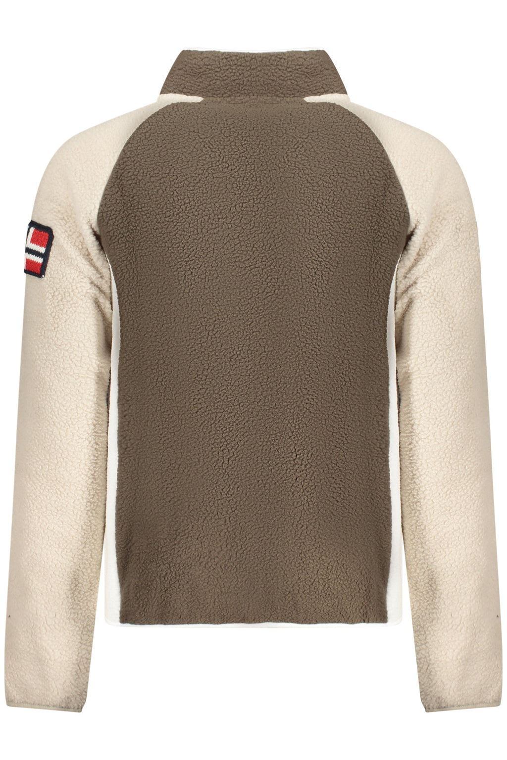 NORWAY 1963 FELPA CON ZIP UOMO MARRONE - Grandi Firme Lab