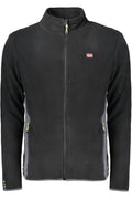 NORWAY 1963 FELPA CON ZIP UOMO NERO - Grandi Firme Lab