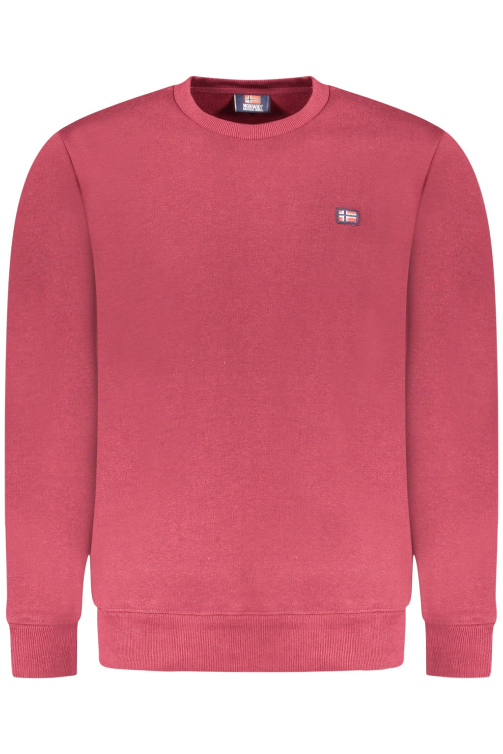 NORWAY 1963 FELPA SENZA ZIP UOMO ROSSO - Grandi Firme Lab