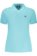 NORWAY 1963 POLO MANICHE CORTE DONNA AZZURRO - Grandi Firme Lab