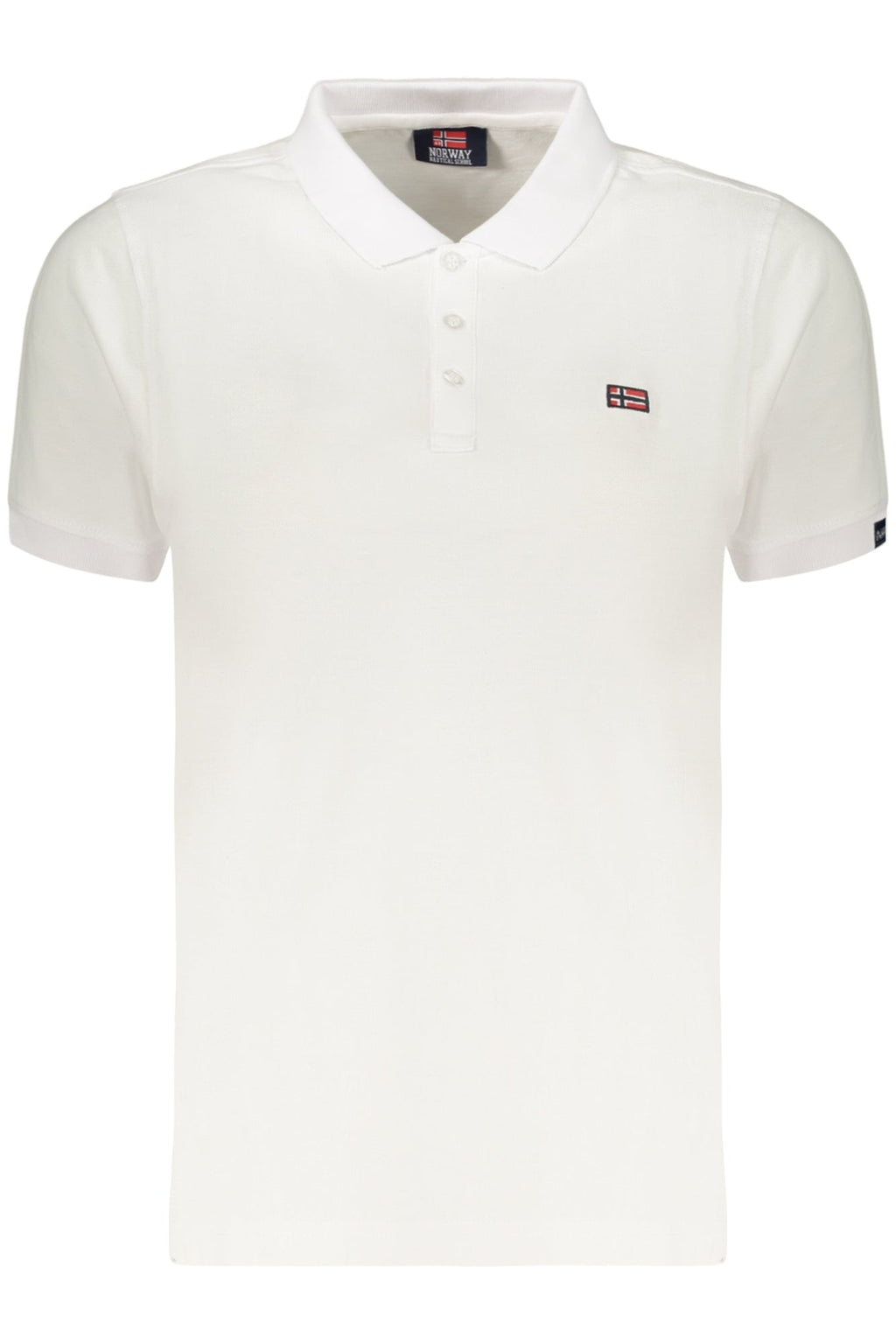 NORWAY 1963 POLO MANICHE CORTE DONNA BIANCO - Grandi Firme Lab