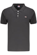 NORWAY 1963 POLO MANICHE CORTE DONNA NERO - Grandi Firme Lab
