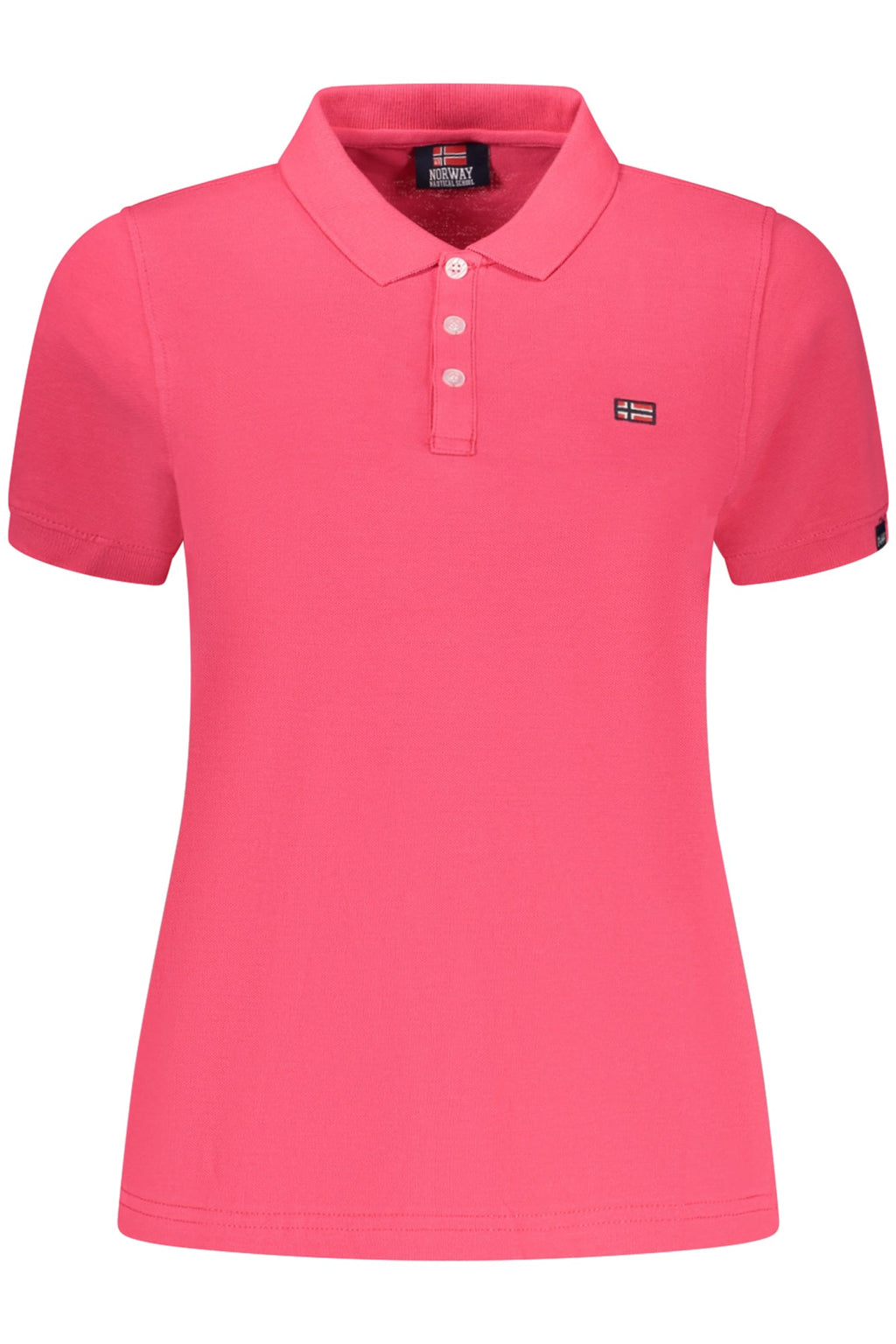 NORWAY 1963 POLO MANICHE CORTE DONNA ROSA - Grandi Firme Lab