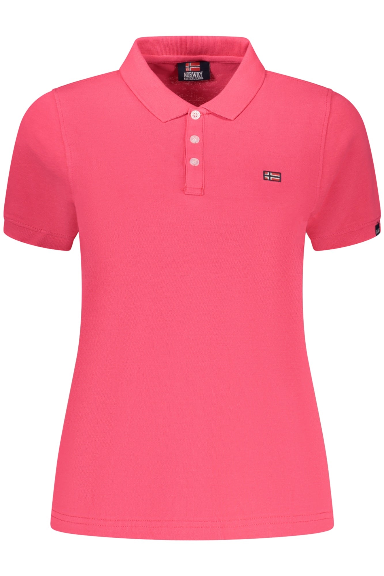 NORWAY 1963 POLO MANICHE CORTE DONNA ROSA - Grandi Firme Lab