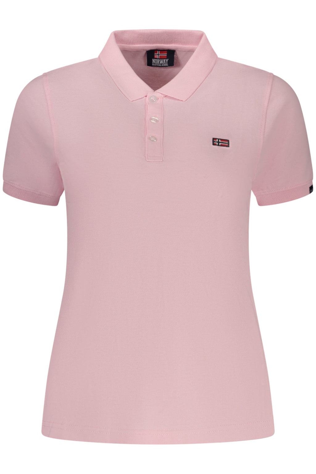 NORWAY 1963 POLO MANICHE CORTE DONNA ROSA - Grandi Firme Lab