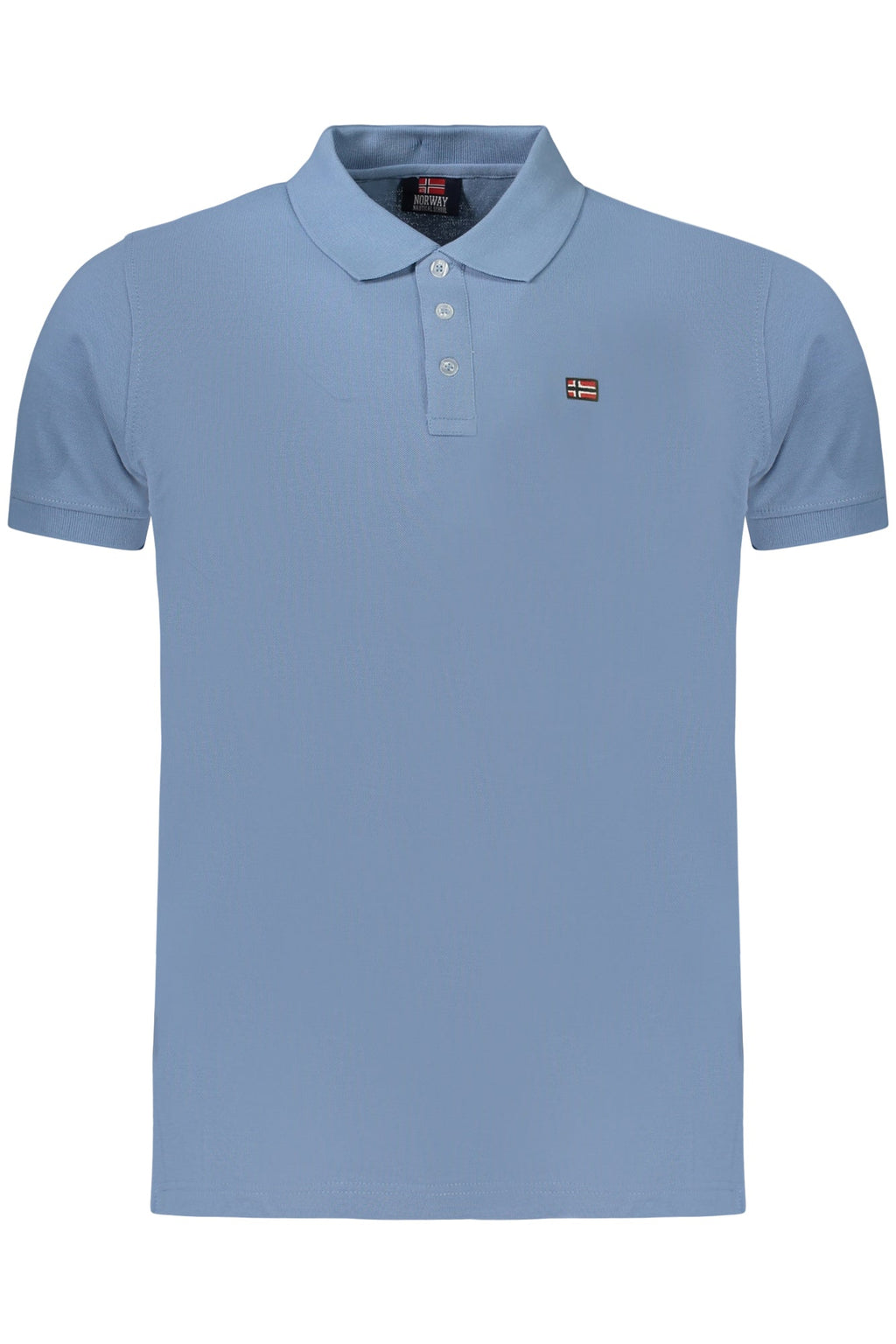 NORWAY 1963 POLO MANICHE CORTE UOMO AZZURRO - Grandi Firme Lab