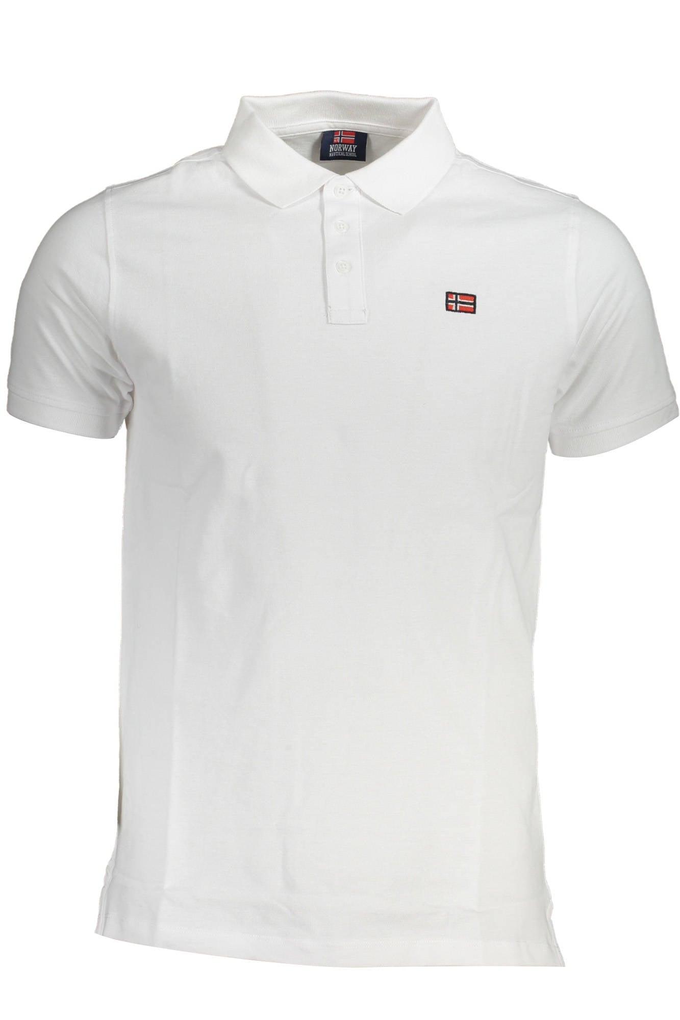NORWAY 1963 POLO MANICHE CORTE UOMO BIANCO - Grandi Firme Lab