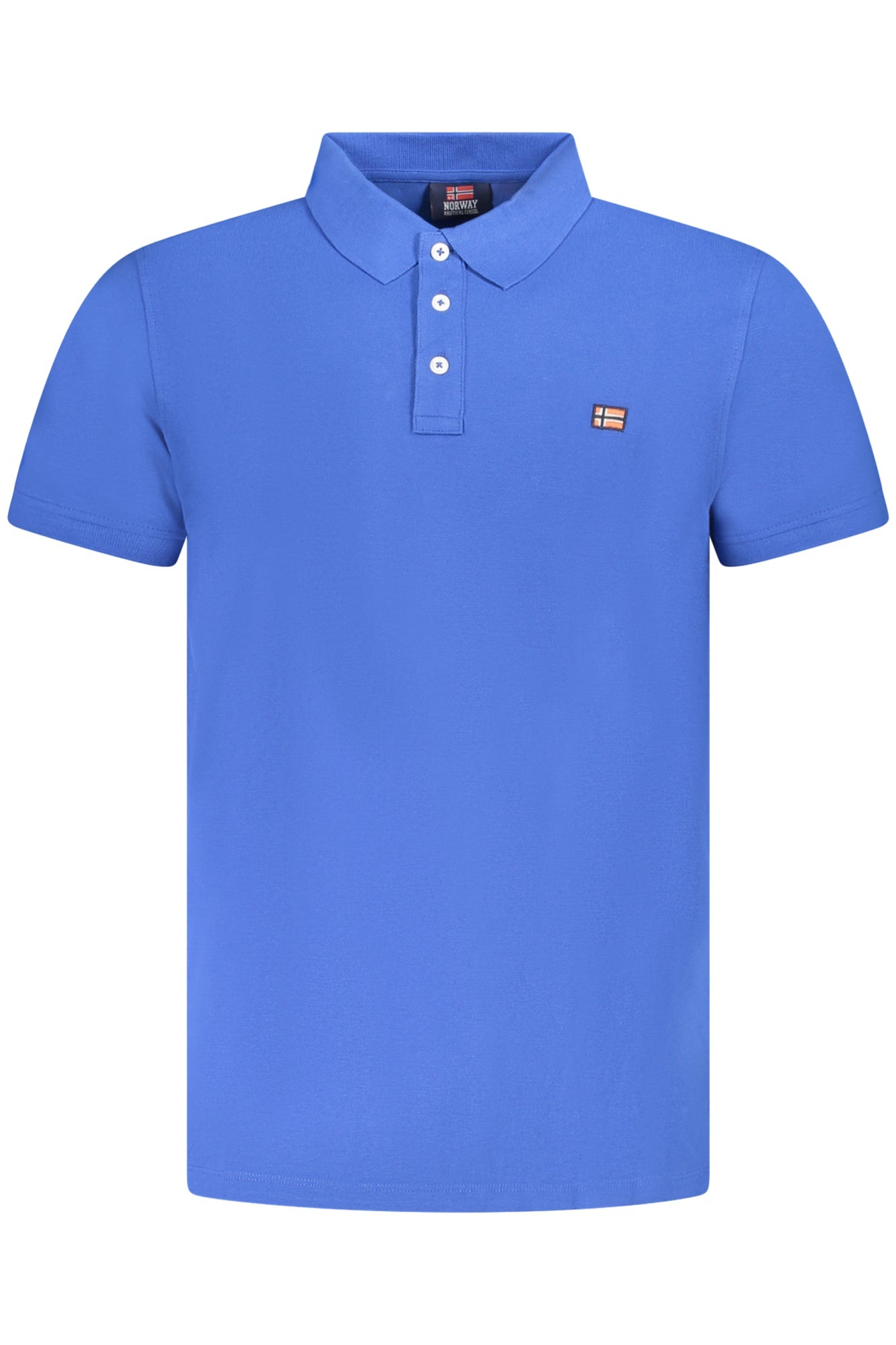 NORWAY 1963 POLO MANICHE CORTE UOMO BLU - Grandi Firme Lab