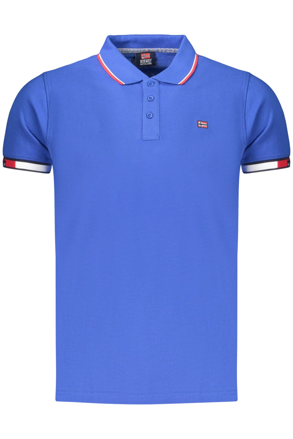 NORWAY 1963 POLO MANICHE CORTE UOMO BLU - Grandi Firme Lab