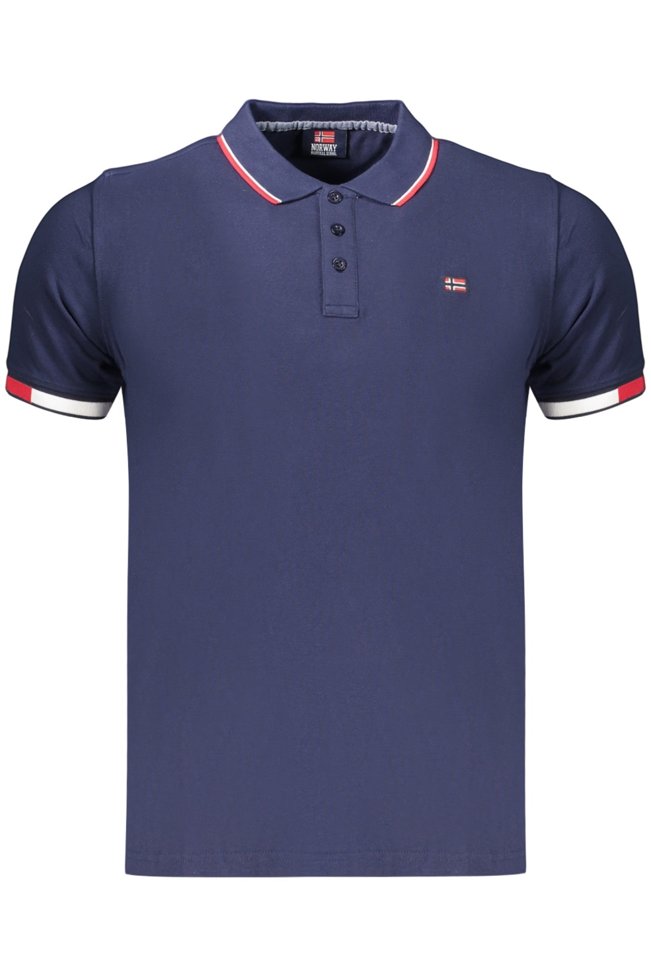 NORWAY 1963 POLO MANICHE CORTE UOMO BLU - Grandi Firme Lab