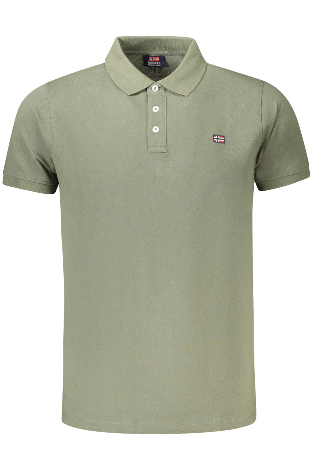 NORWAY 1963 POLO MANICHE CORTE UOMO VERDE - Grandi Firme Lab