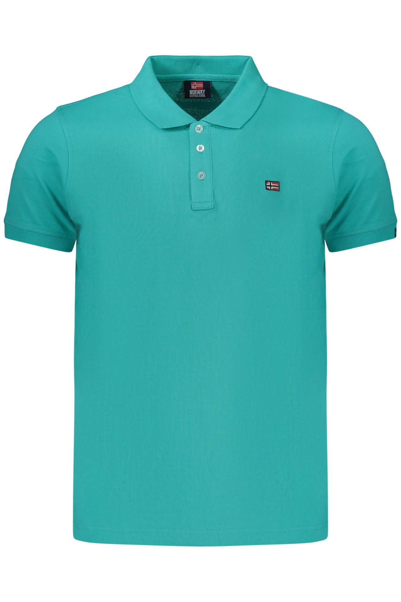 NORWAY 1963 POLO MANICHE CORTE UOMO VERDE - Grandi Firme Lab