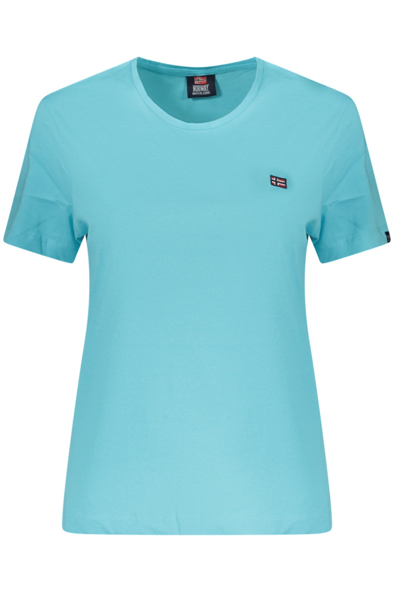 NORWAY 1963 T-SHIRT MANICHE CORTE DONNA AZZURRO - Grandi Firme Lab