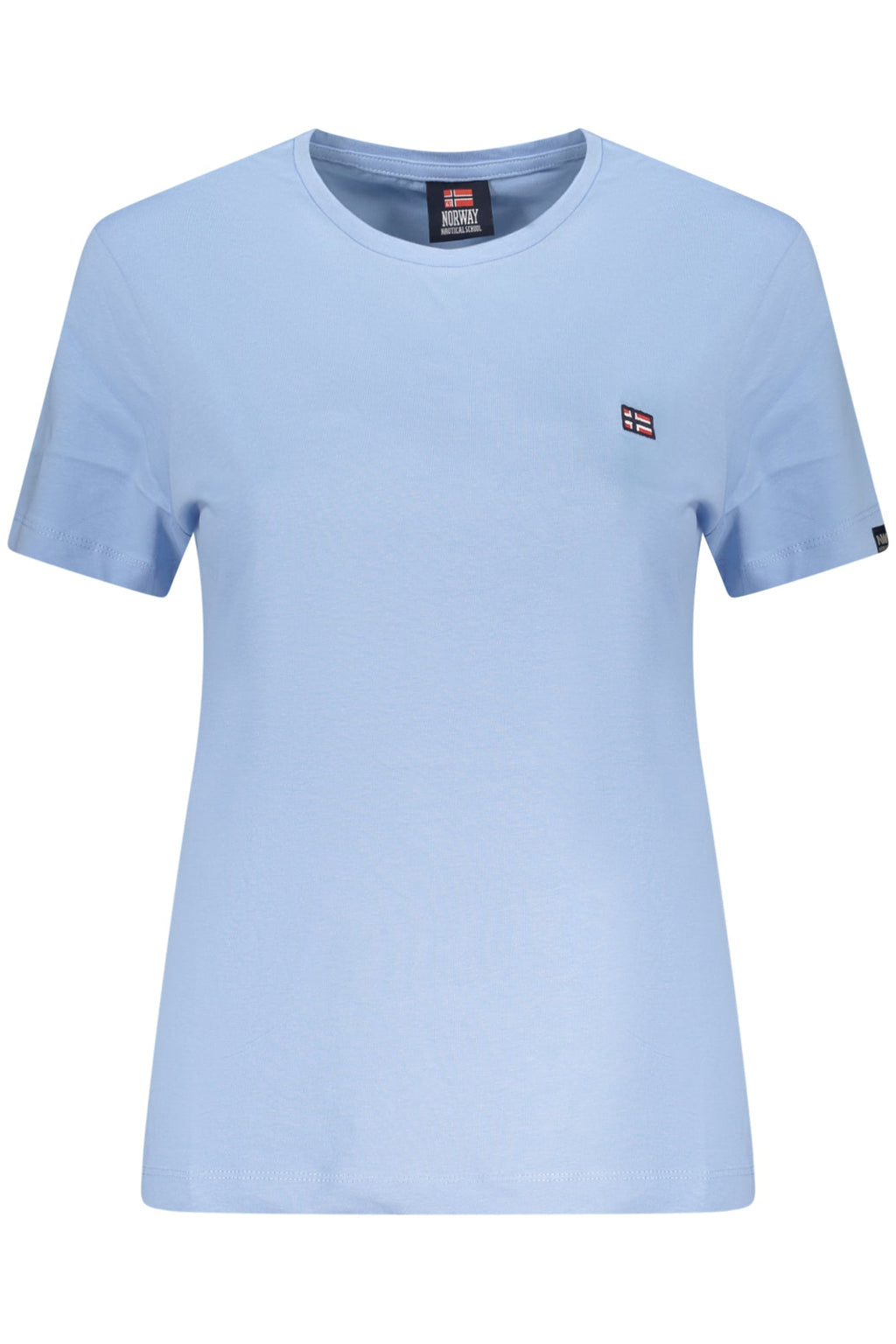 NORWAY 1963 T-SHIRT MANICHE CORTE DONNA AZZURRO - Grandi Firme Lab