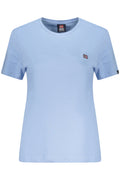 NORWAY 1963 T-SHIRT MANICHE CORTE DONNA AZZURRO - Grandi Firme Lab