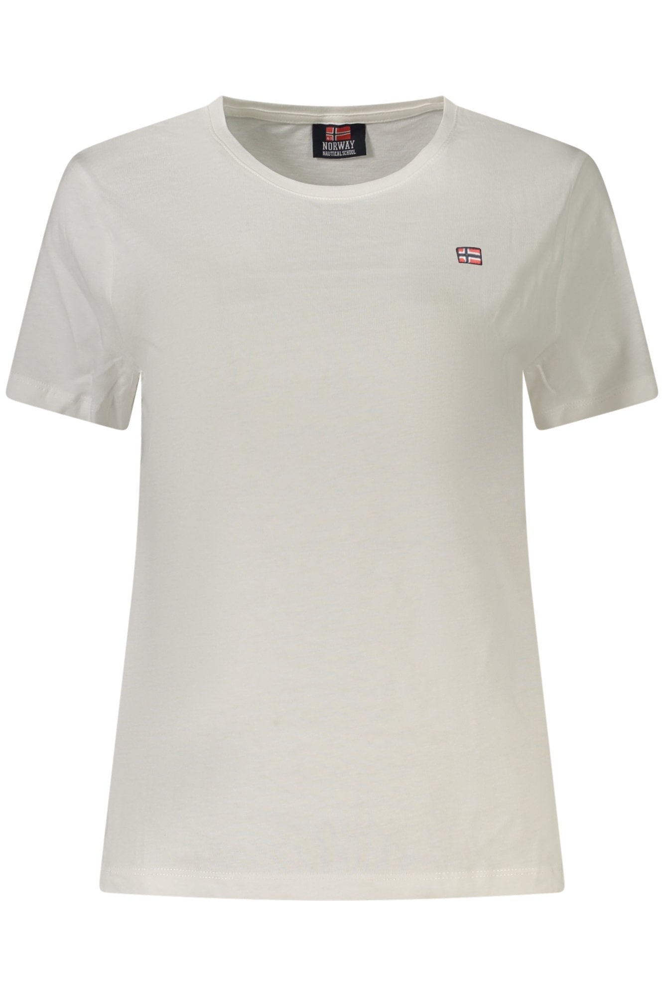 NORWAY 1963 T - SHIRT MANICHE CORTE DONNA BIANCO - Grandi Firme Lab