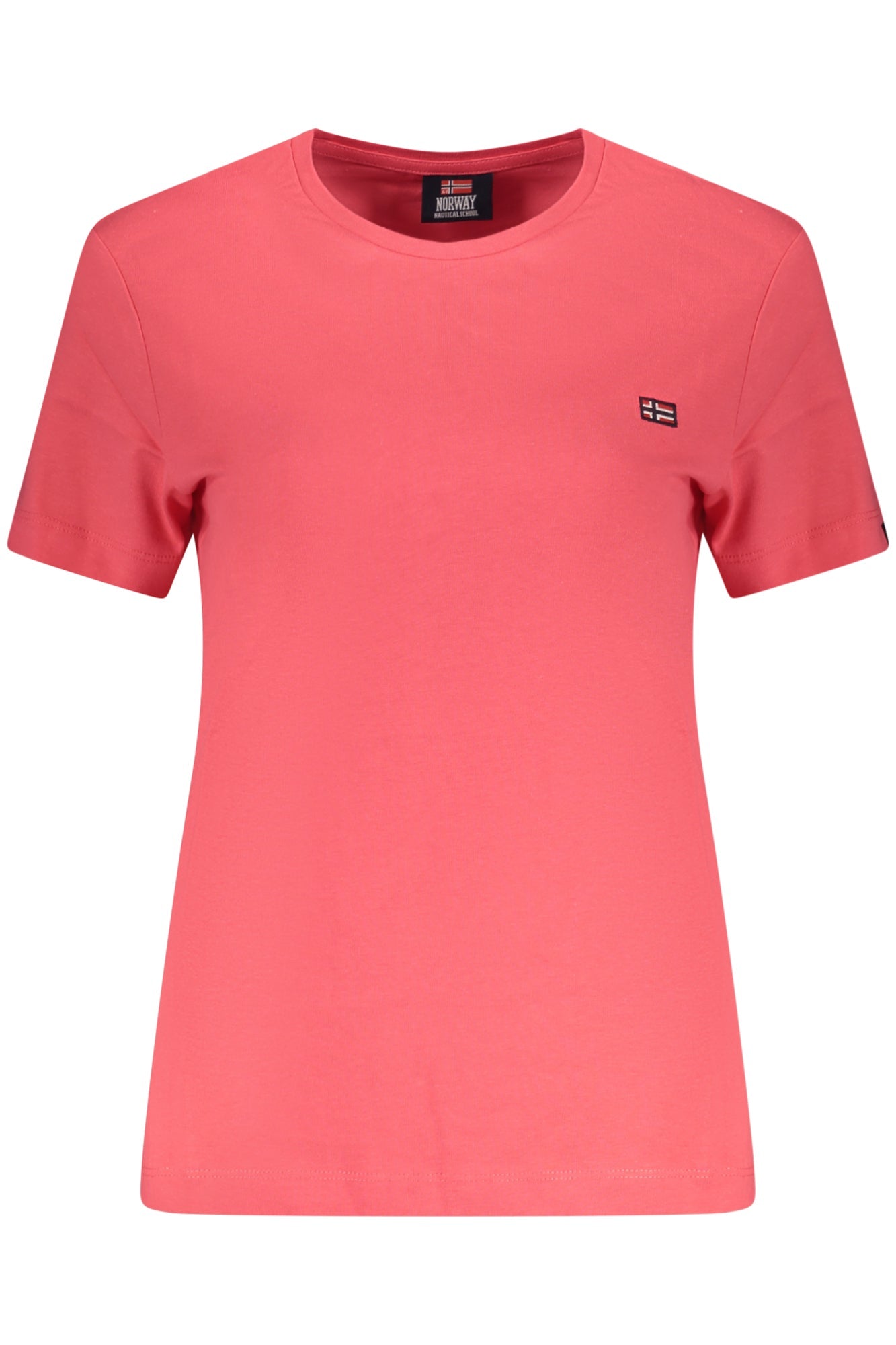 NORWAY 1963 T-SHIRT MANICHE CORTE DONNA ROSA - Grandi Firme Lab