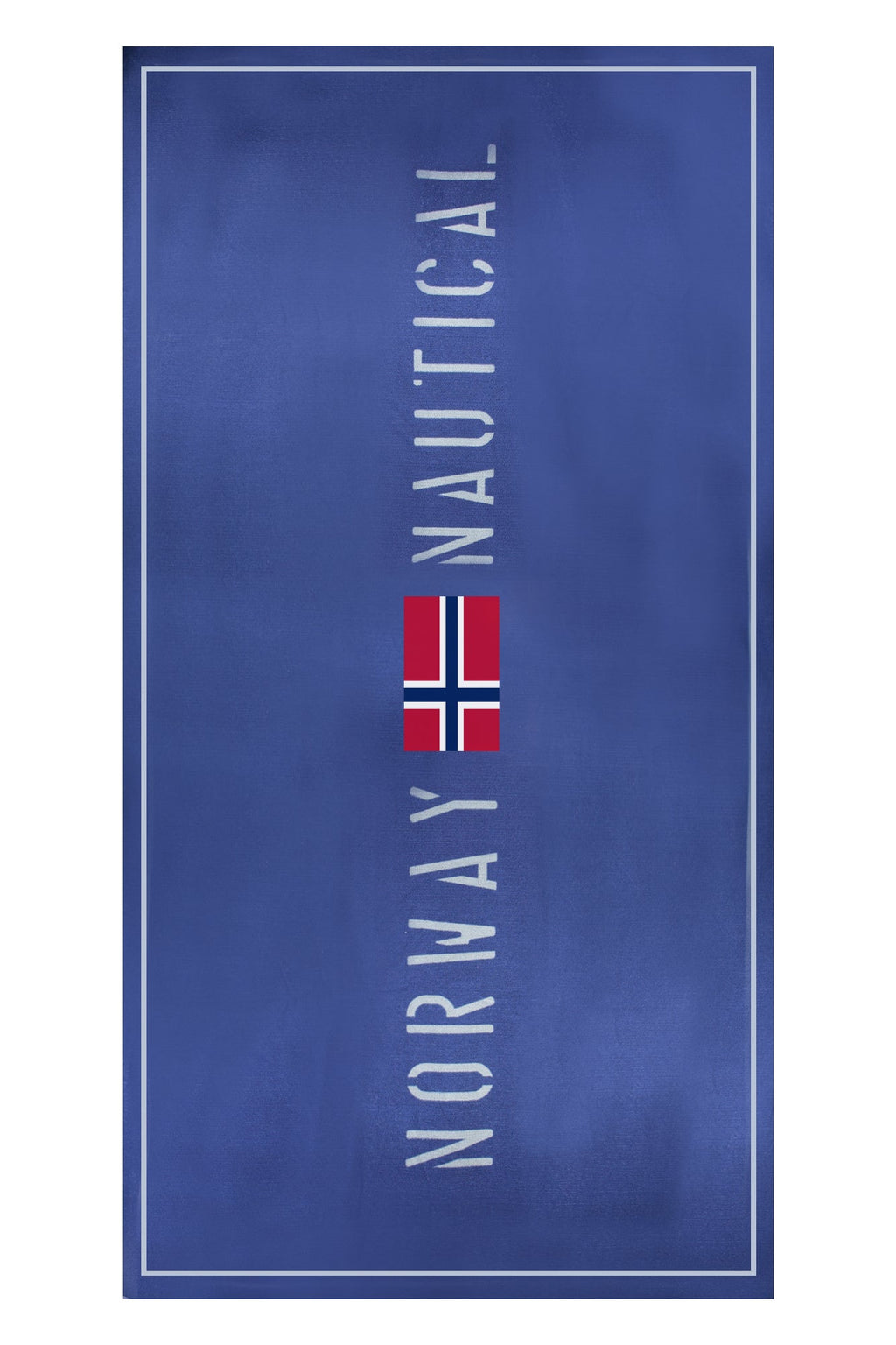 NORWAY 1963 TELO MARE UNISEX BLU - Grandi Firme Lab