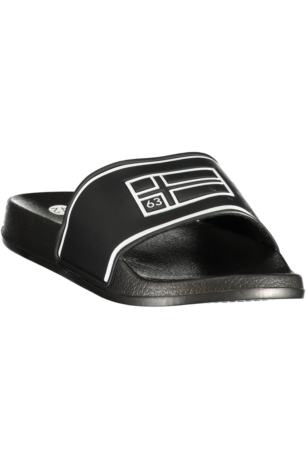 NORWAY 1963 CALZATURA CIABATTA UOMO NERO