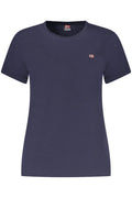 NORWAY 1963 T-SHIRT MANCHES COURTES FEMME BLEU