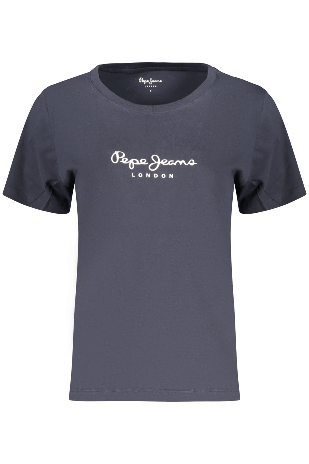 PEPE JEANS T-SHIRT MANICHE CORTE DONNA BLU - Grandi Firme Lab
