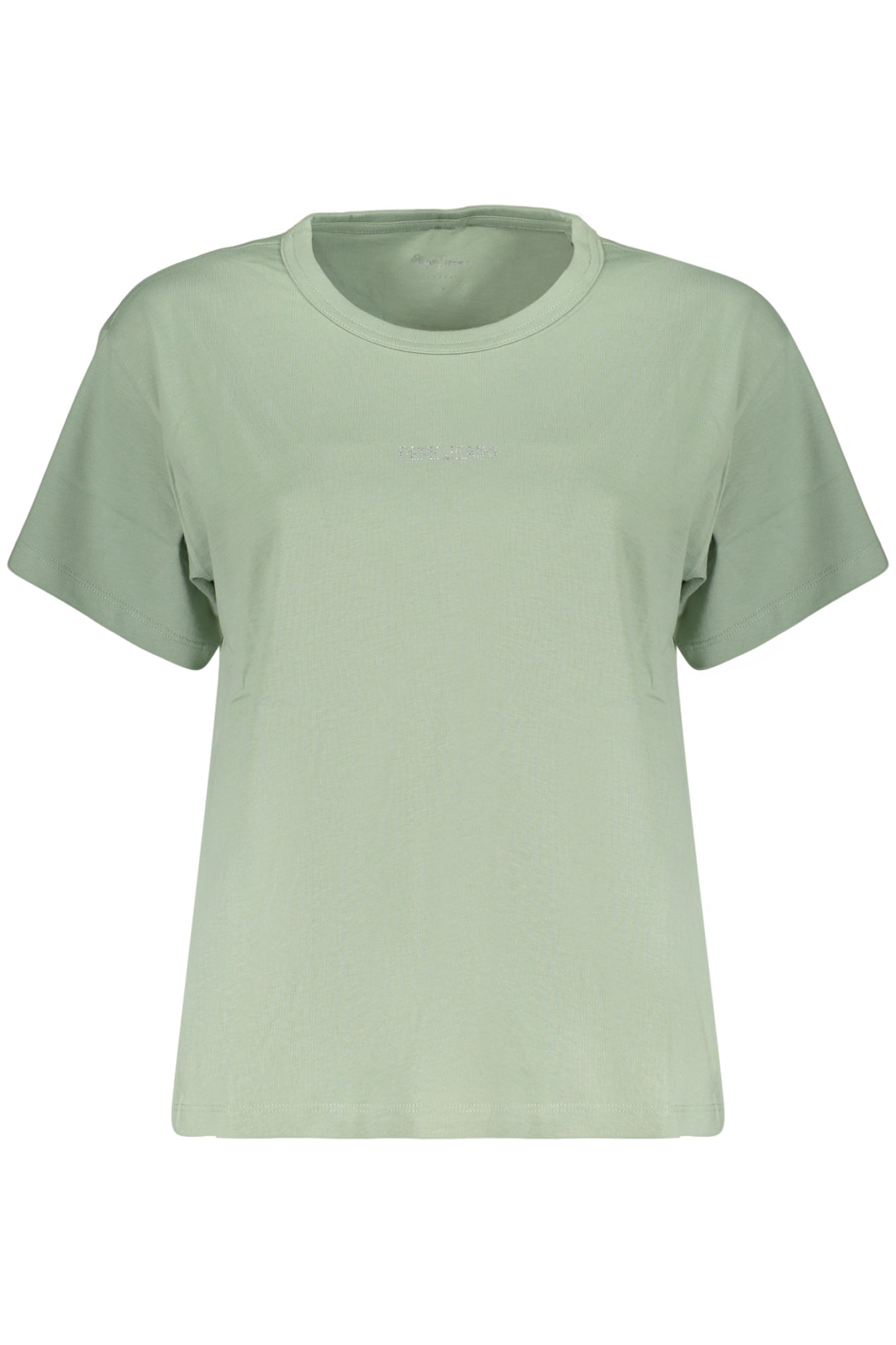 PEPE JEANS T - SHIRT MANICHE CORTE DONNA VERDE - Grandi Firme Lab
