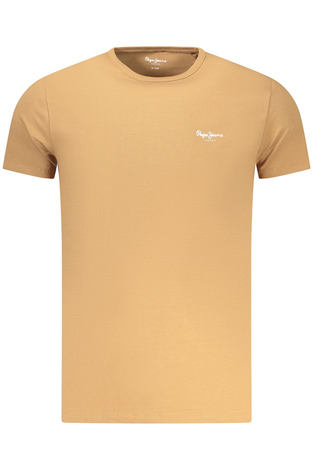 PEPE JEANS T-SHIRT MANICHE CORTE UOMO MARRONE - Grandi Firme Lab