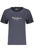 PEPE JEANS T-SHIRT MANCHES COURTES FEMME BLEU