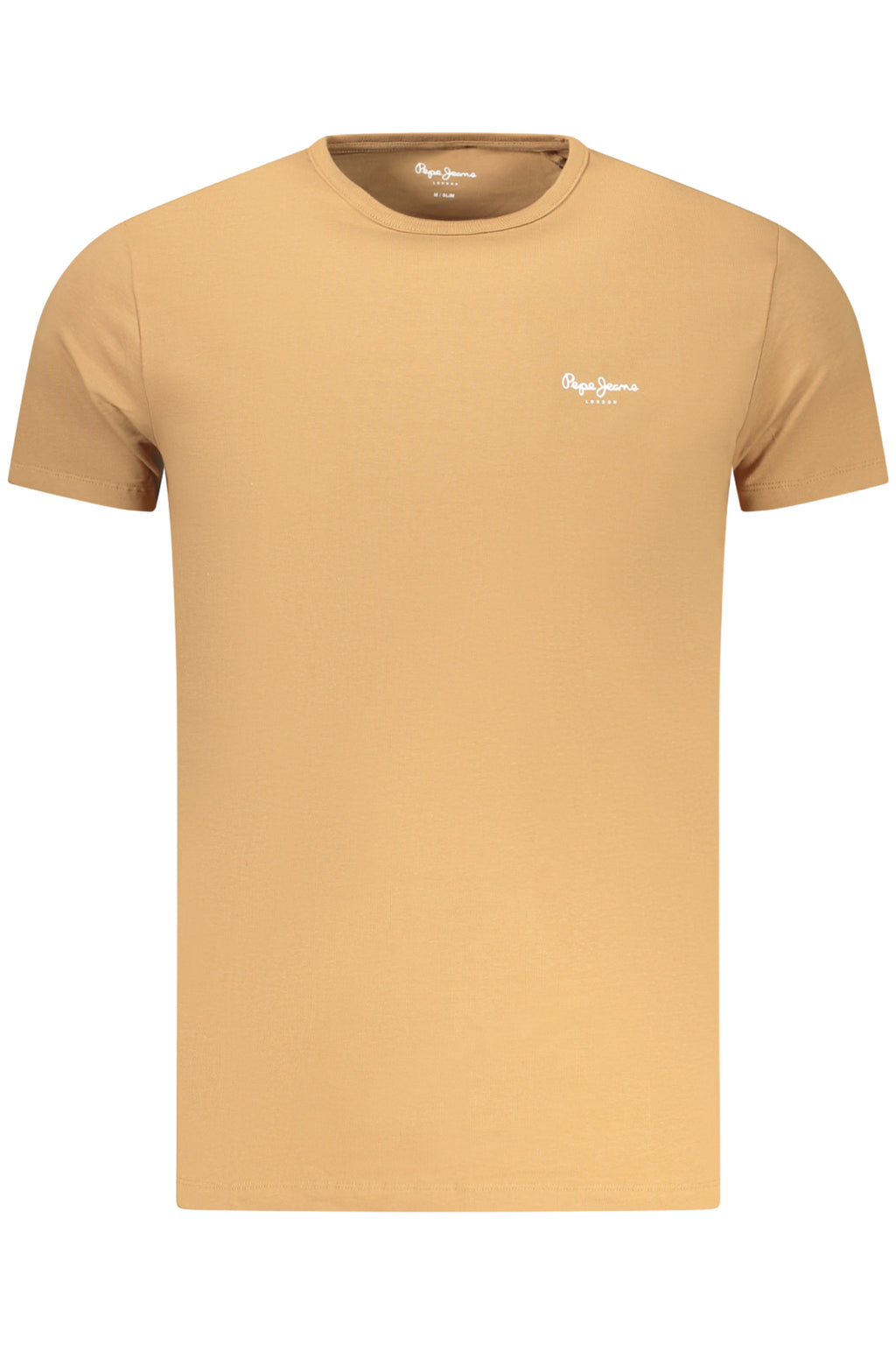 PEPE JEANS T-SHIRT MANCHES COURTES HOMME MARRON