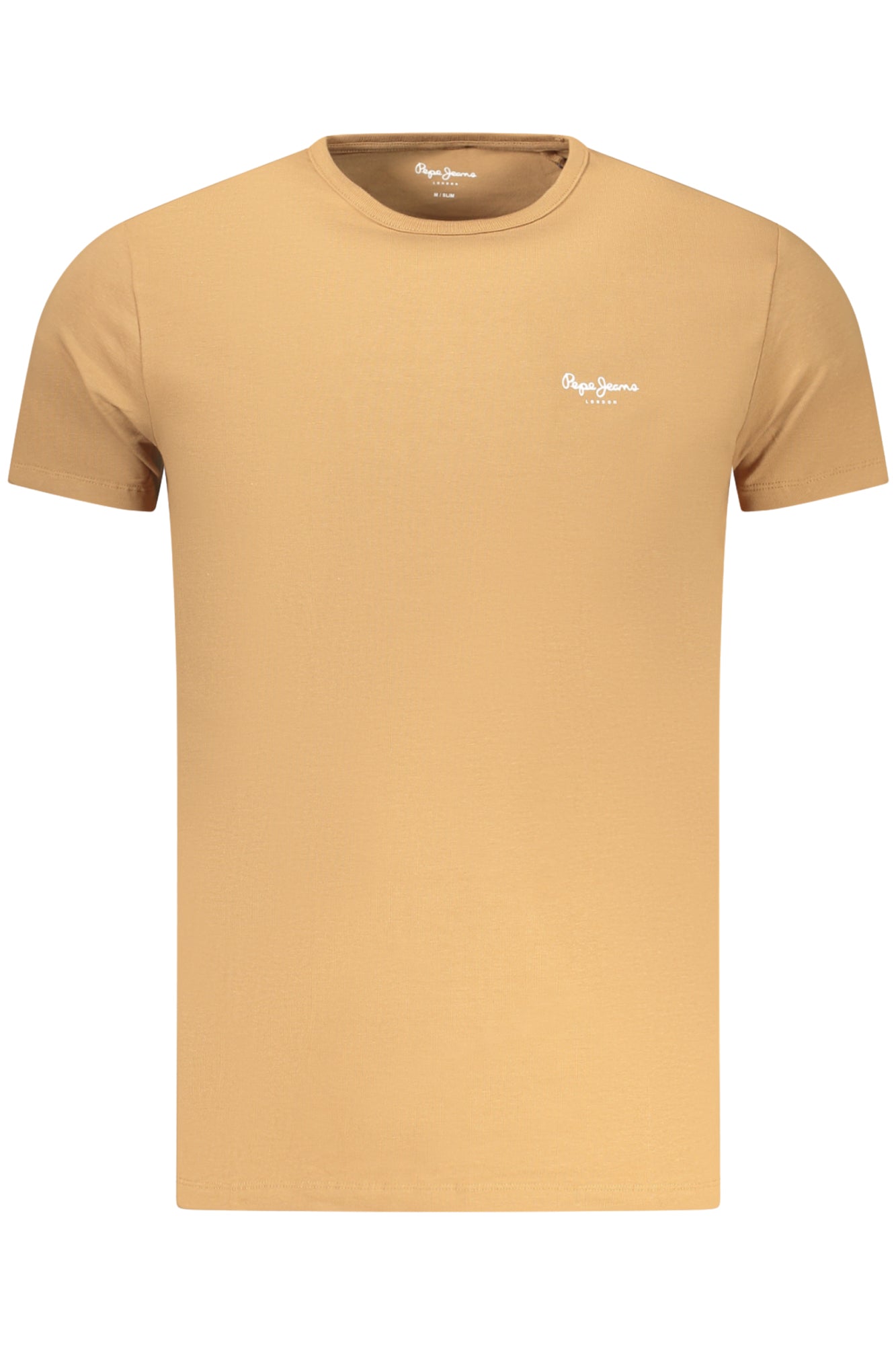 PEPE JEANS T-SHIRT MANCHES COURTES HOMME MARRON