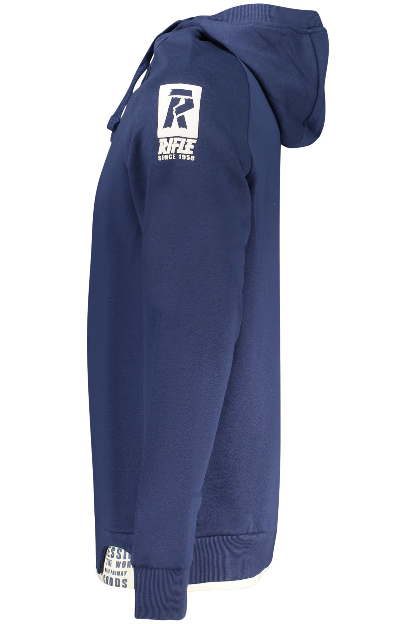RIFLE FELPA SENZA ZIP UOMO BLU - Grandi Firme Lab