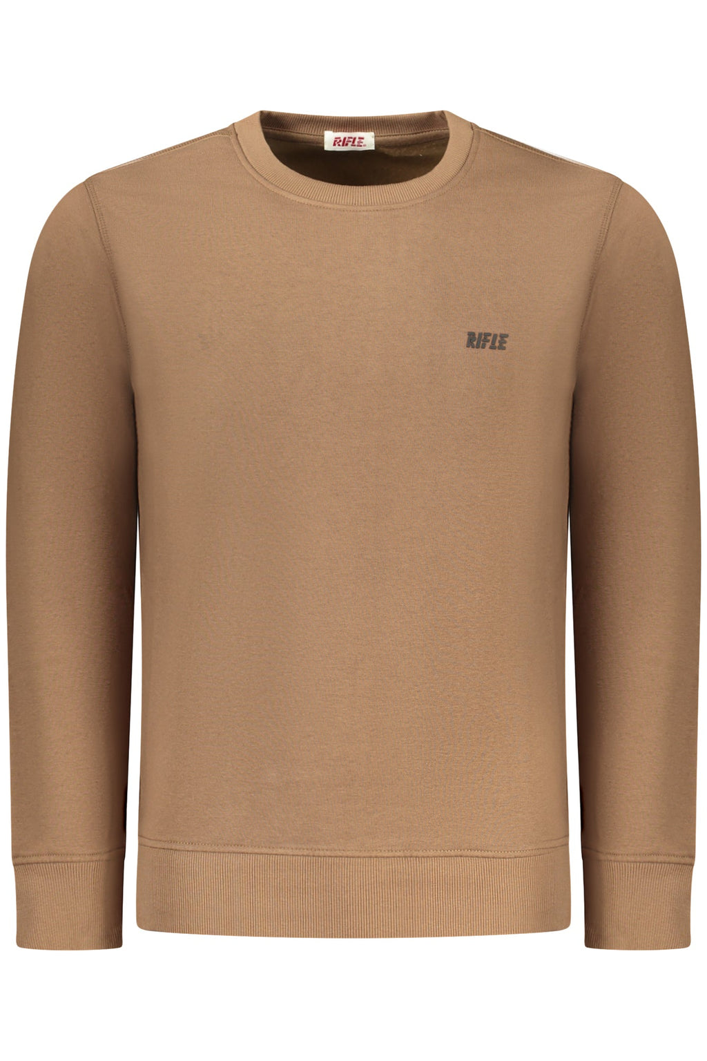 RIFLE FELPA SENZA ZIP UOMO MARRONE - Grandi Firme Lab