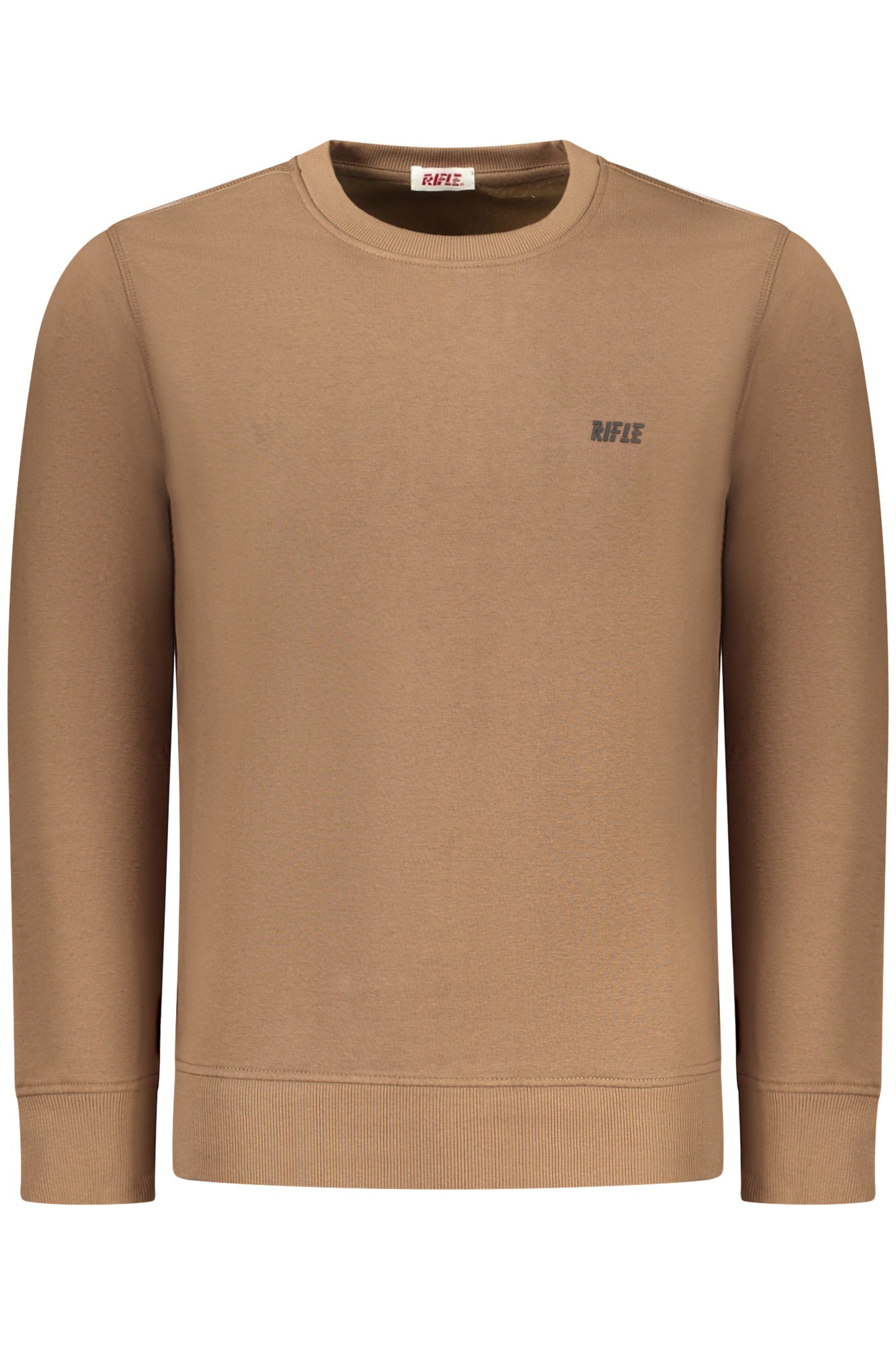 RIFLE FELPA SENZA ZIP UOMO MARRONE - Grandi Firme Lab