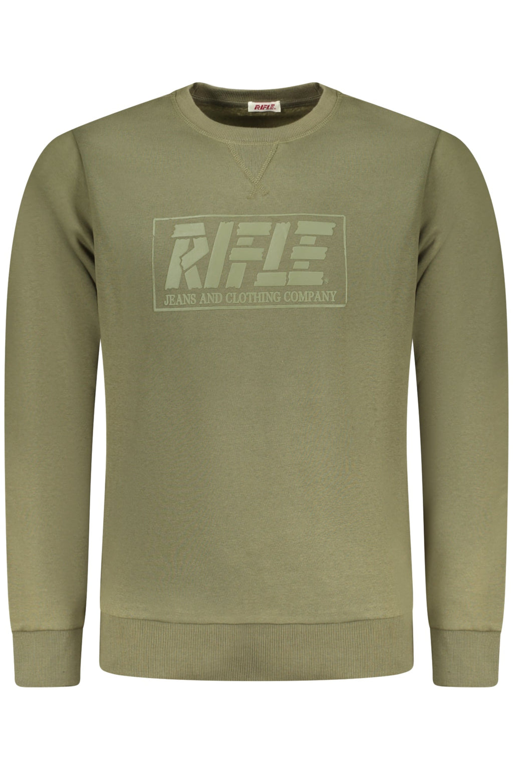 RIFLE FELPA SENZA ZIP UOMO VERDE - Grandi Firme Lab