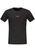 RIFLE T - SHIRT MANICHE CORTE UOMO NERO - Grandi Firme Lab