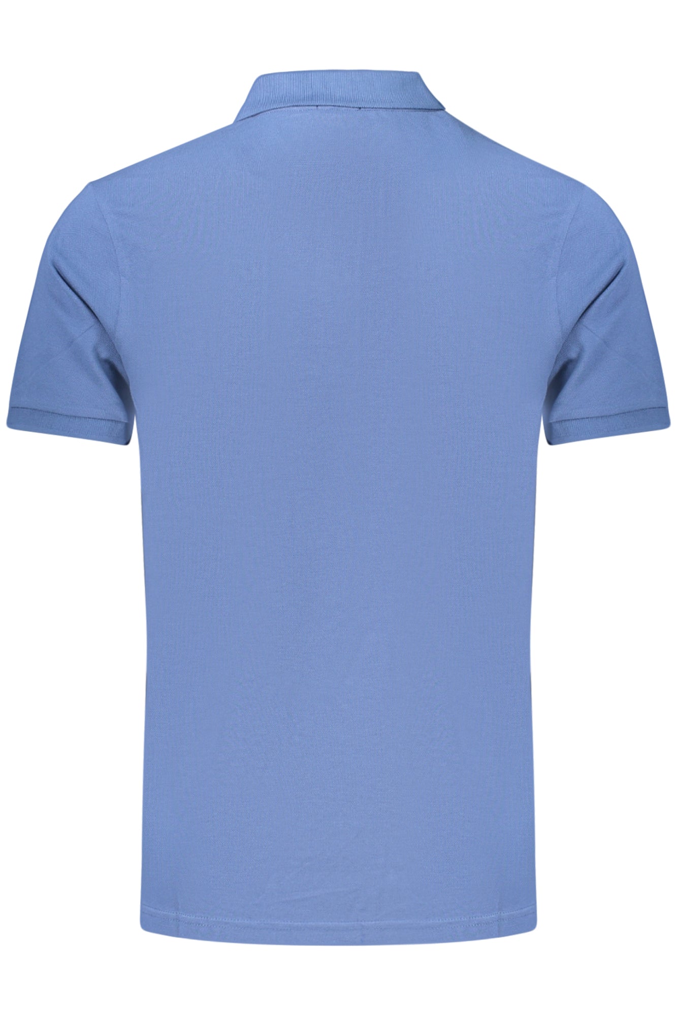 POLO HOMME MANCHES COURTES RIFLE BLEU