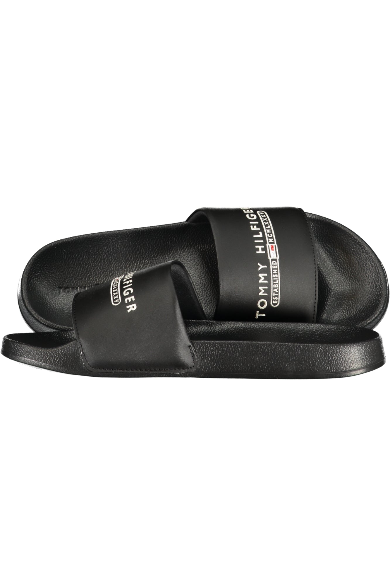 TOMMY HILFIGER CALZATURA CIABATTA UOMO NERO - Grandi Firme Lab