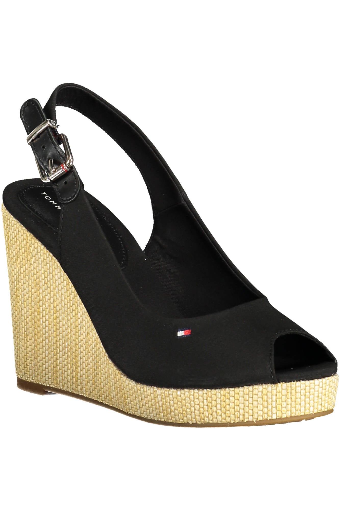TOMMY HILFIGER CALZATURA SANDALO DONNA NERO - Grandi Firme Lab
