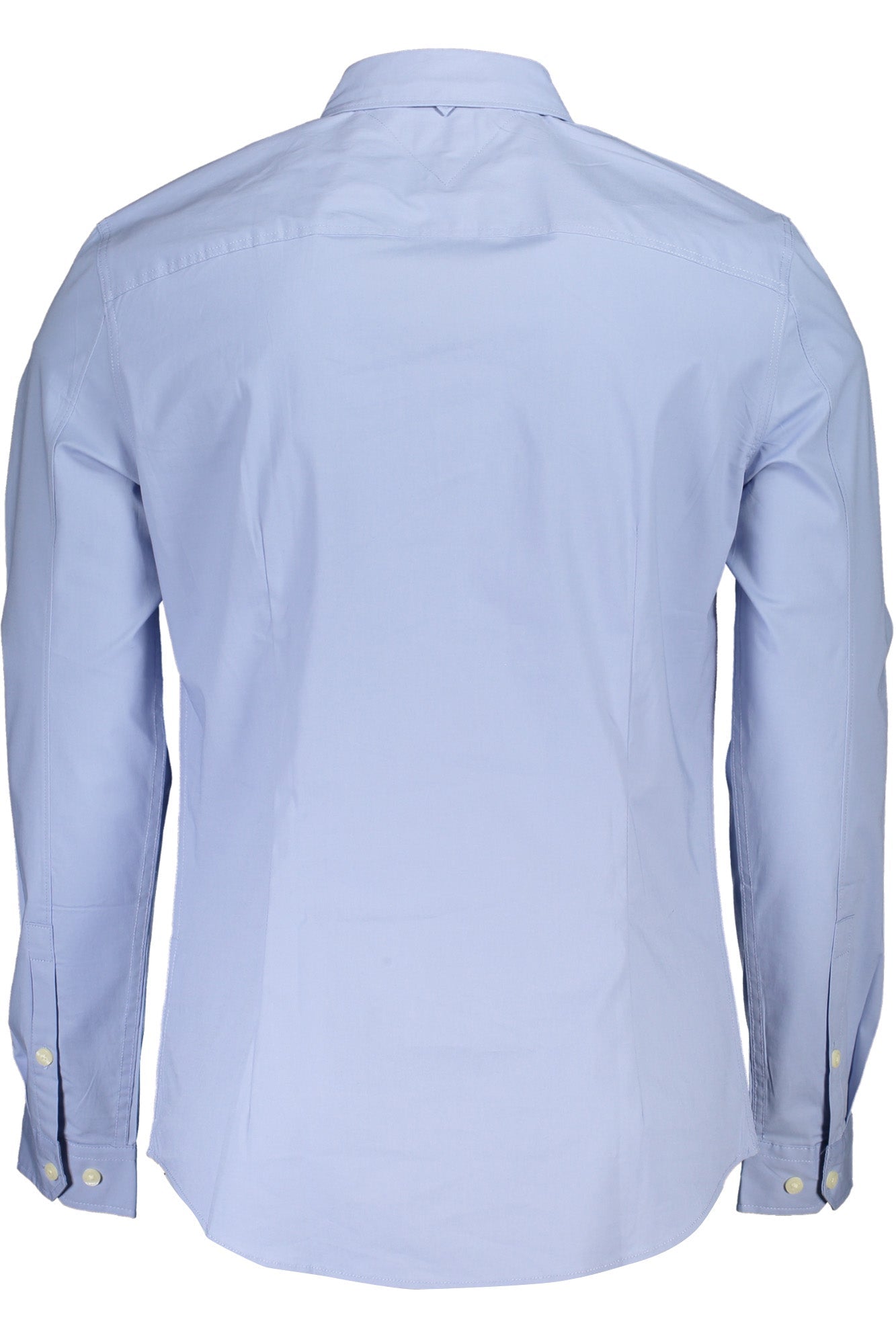 TOMMY HILFIGER CAMICIA MANICHE LUNGHE UOMO AZZURRO - Grandi Firme Lab