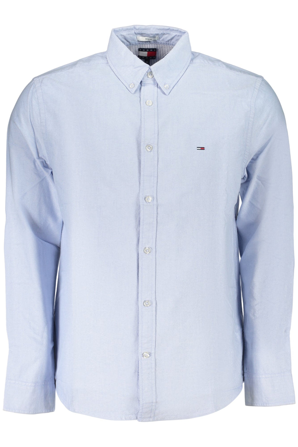 TOMMY HILFIGER CAMICIA MANICHE LUNGHE UOMO AZZURRO - Grandi Firme Lab