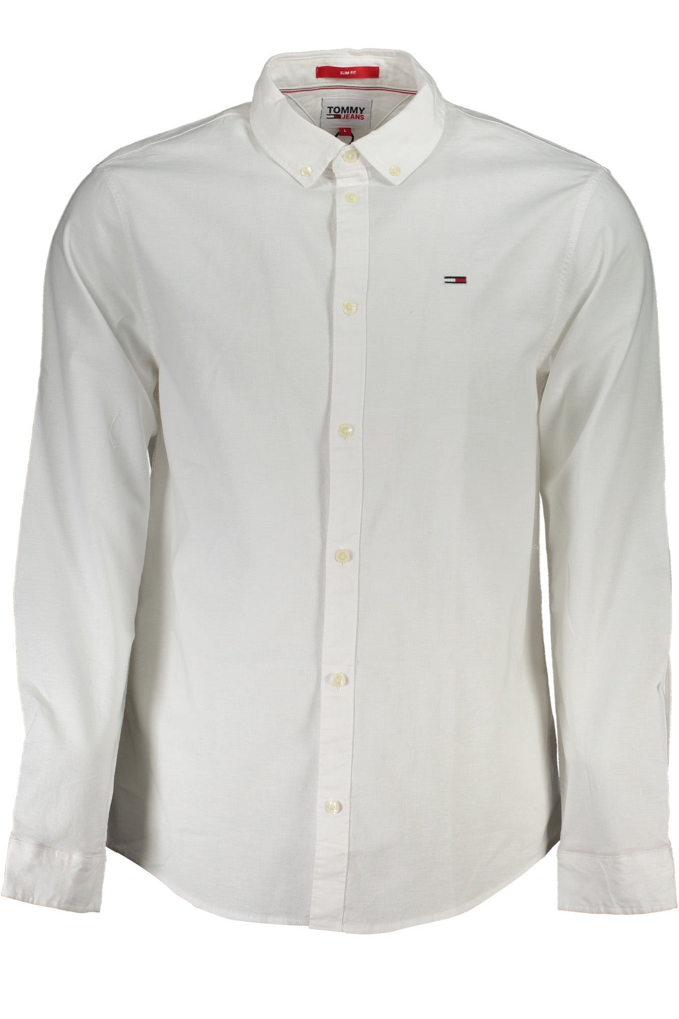 TOMMY HILFIGER CAMICIA MANICHE LUNGHE UOMO BIANCO - Grandi Firme Lab