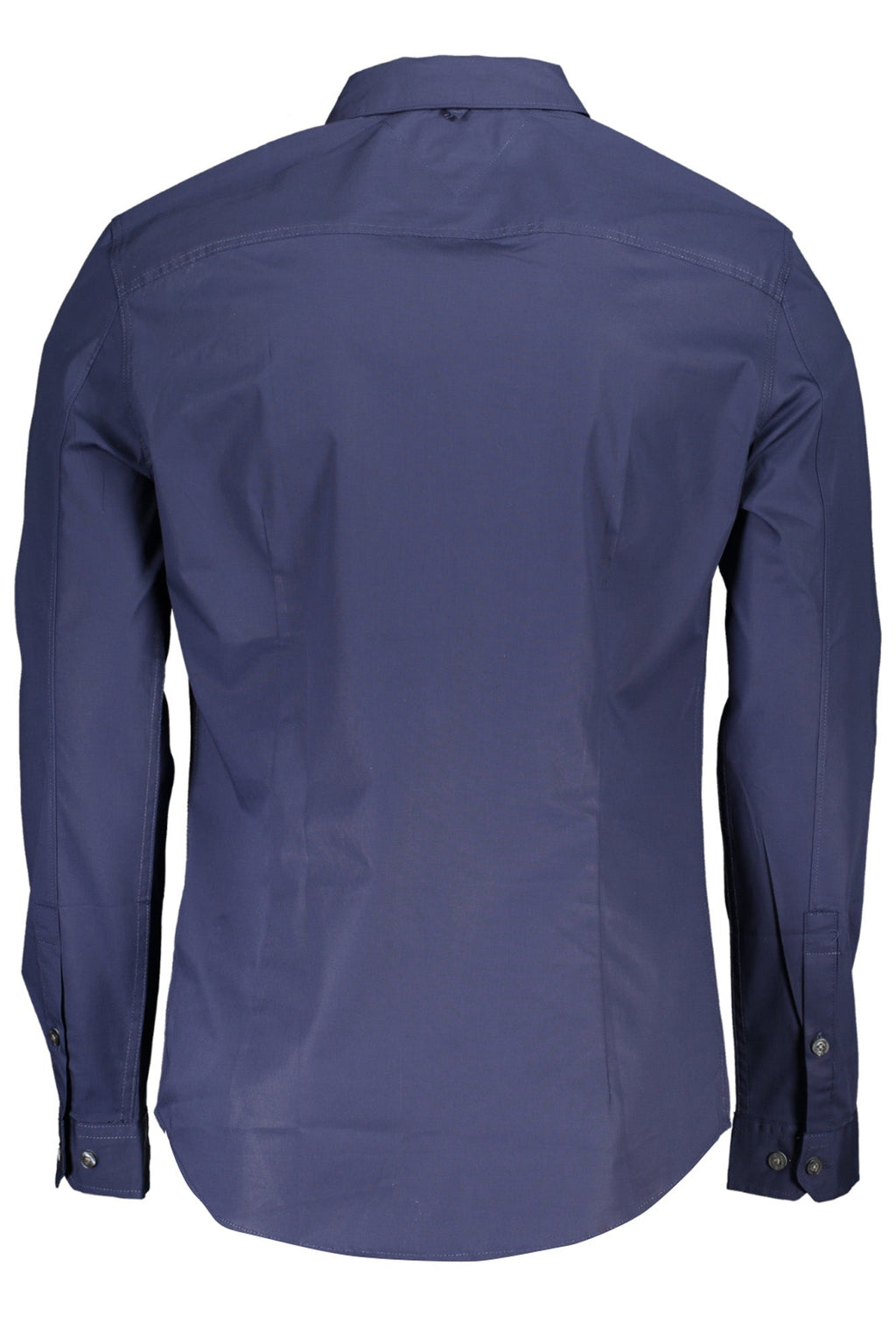 TOMMY HILFIGER CAMICIA MANICHE LUNGHE UOMO BLU - Grandi Firme Lab