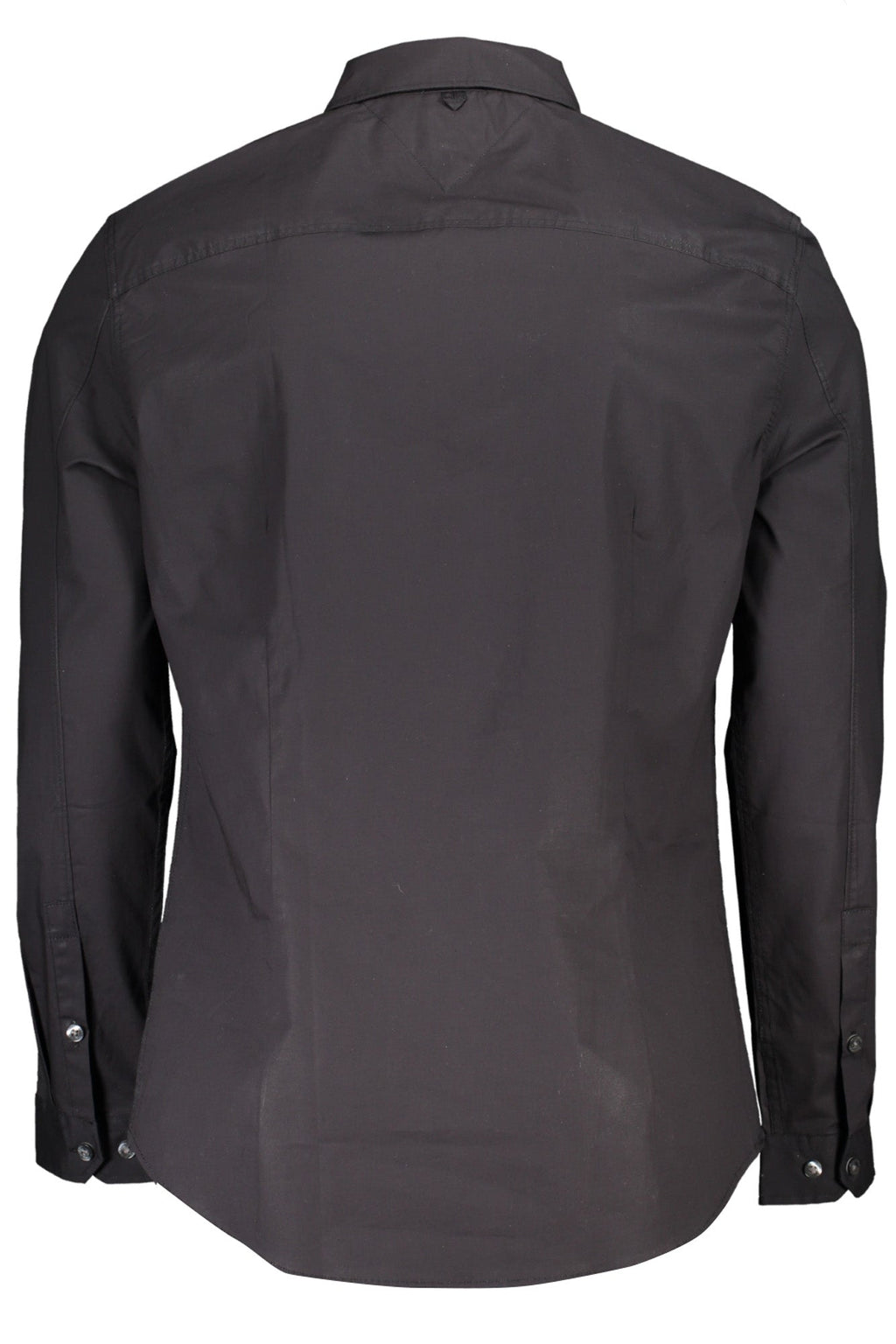 TOMMY HILFIGER CAMICIA MANICHE LUNGHE UOMO NERO - Grandi Firme Lab