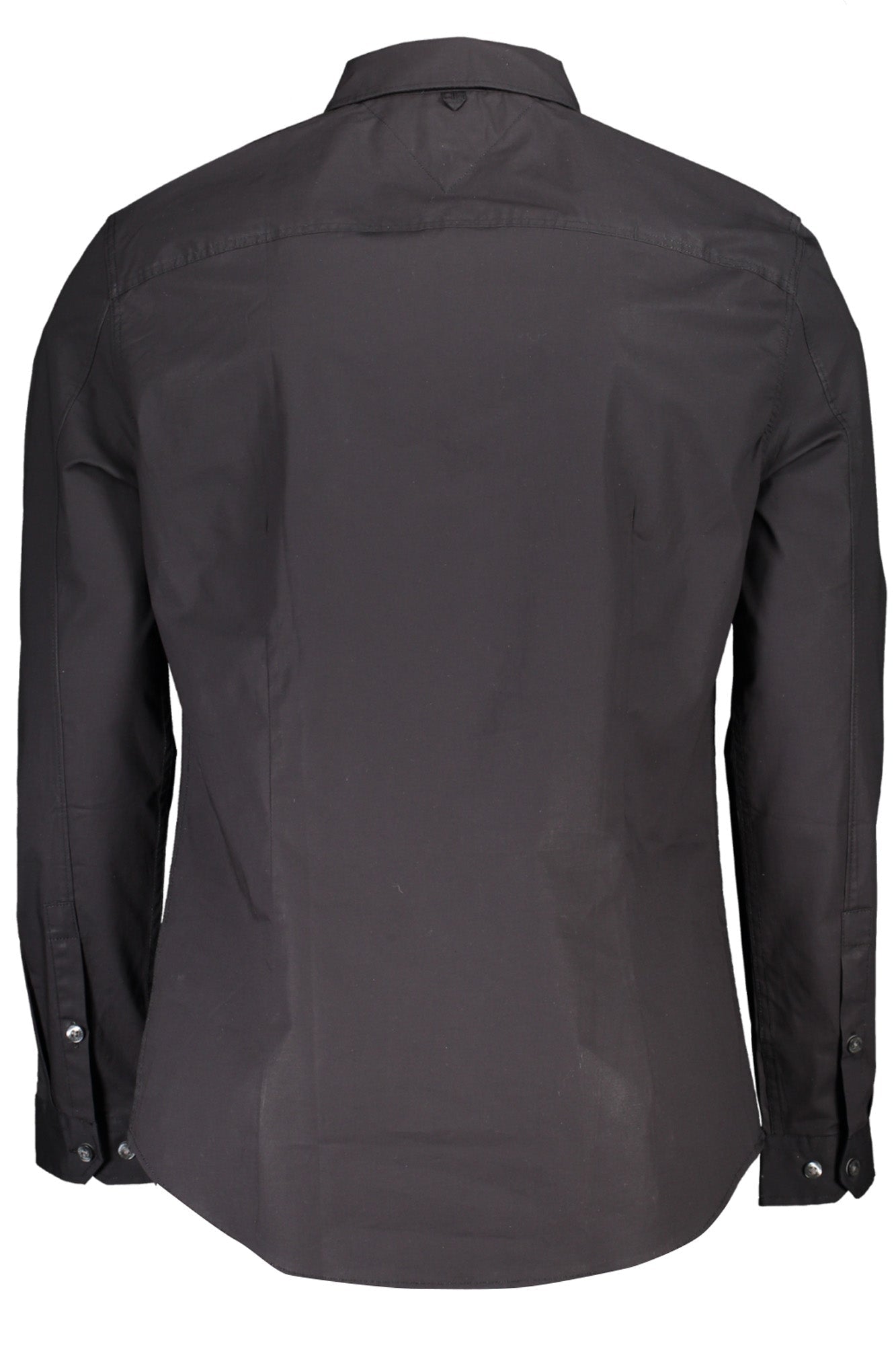 TOMMY HILFIGER CAMICIA MANICHE LUNGHE UOMO NERO - Grandi Firme Lab